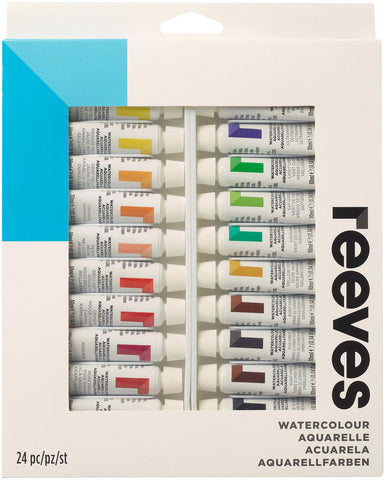 Reeves Water Colour Paints 10ml 24/Pkg