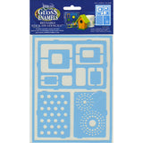 Americana Gloss Enamel Stencils 8"X6"