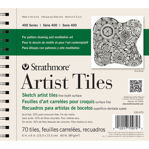 Strathmore Artist Tiles 6"X6" 70/Pkg