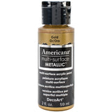 Americana Multi-Surface Metallic Acrylic Paint 2oz