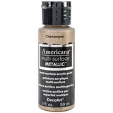 Americana Multi-Surface Metallic Acrylic Paint 2oz