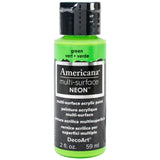 Americana Multi-Surface Neon Acrylic Paint 2oz