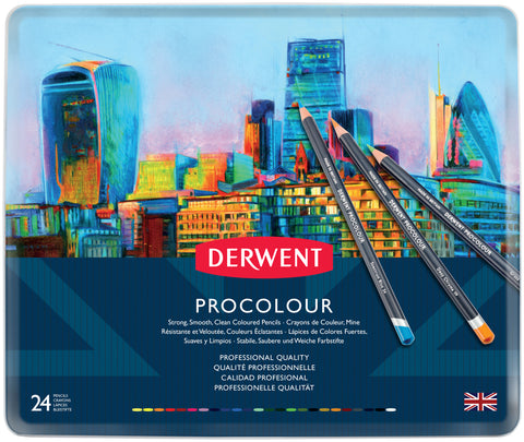 Derwent Procolour Pencils 24/Pkg