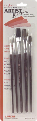 Pony Hair Artistic Brush Set