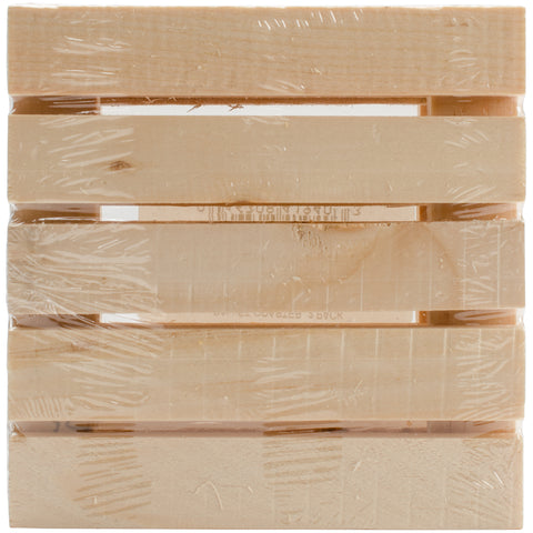 Rustic Pallet Coaster 2/Pkg