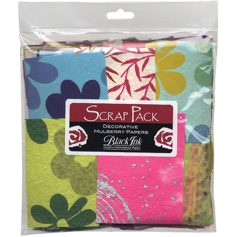 Black Ink Papers Mulberry Paper Scrap Pack