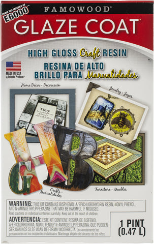 Famowood Glaze Coat Craft Kit