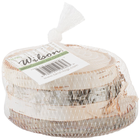 Natural White Birch Coasters 4/Pkg