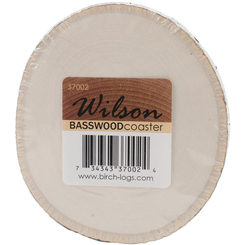 Basswood Coaster