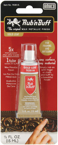 Rub 'n Buff Metallic Wax Finish .5oz