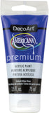 Americana Premium Acrylic Paint Tube 2.5oz