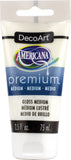 Americana Premium Acrylic Medium Paint Tube 2.5oz