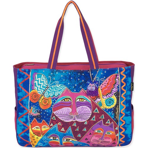 Laurel Burch Oversized Tote 20.5"X5.5"X15"