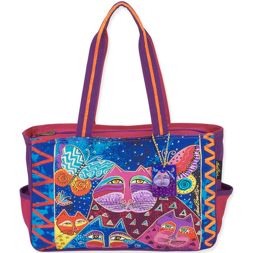 Laurel Burch Medium Tote 15"X4"X10"