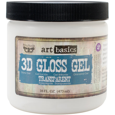 Finnabair Art Basics 3D Gloss Gel 16oz