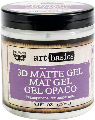 Finnabair Art Basics 3D Matte Gel 8.5oz
