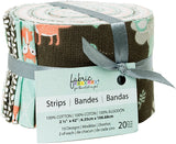 Fabric Palette Jellies 2.5"X42" 20/Pkg