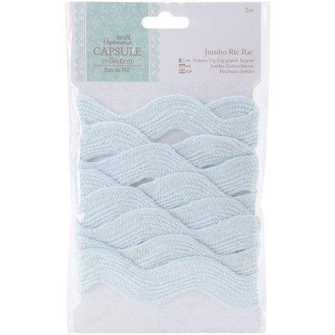 Papermania Eau De Nil Jumbo Ric Rack 1"X2m