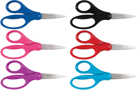 Fiskars Big Kids' Pointed Tip Scissors 6"