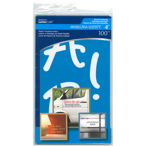 Alphabet Stencils 100/Pkg