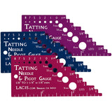 Lacis Tatting Needle & Picot Gauge