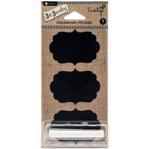 Chalkboard Stickers 6/Pkg