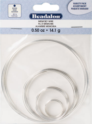 Memory Wire Combo Pack .62mm .5oz