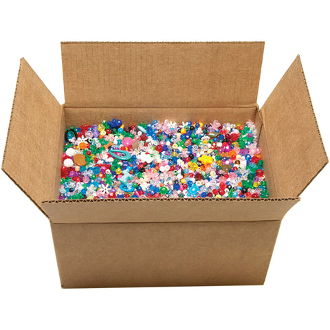 Mixed Plastic Beads 10lb