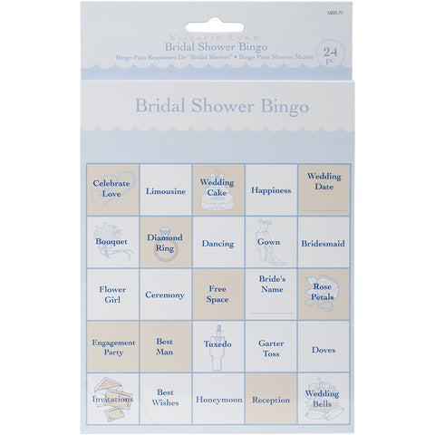 Victoria Lynn Bingo Game Cards 24/Pkg