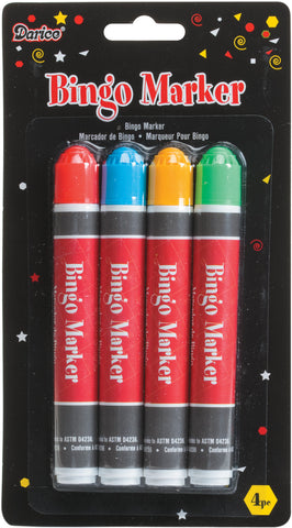 Bingo Markers 4/Pkg