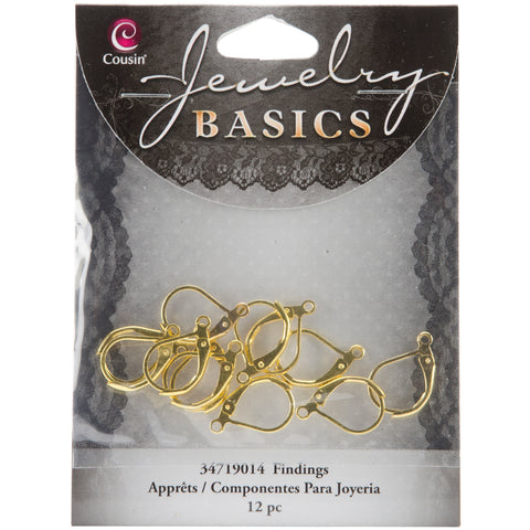 Jewelry Basics Metal Findings 12/Pkg
