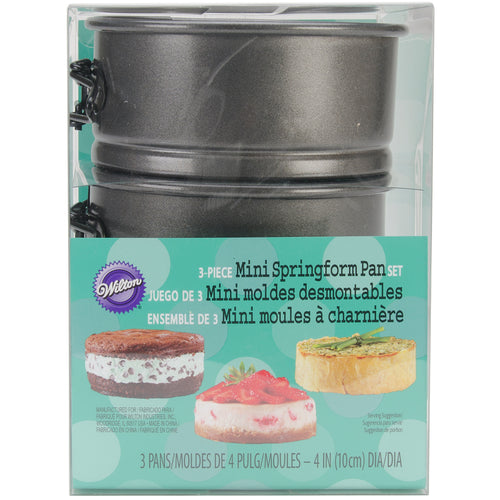 Mini Springform Pans 3/Pkg