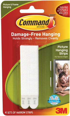 Command Narrow Picture Hanging Strips