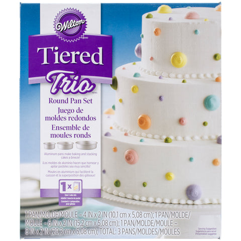 Tiered Trio Cake Pan Set