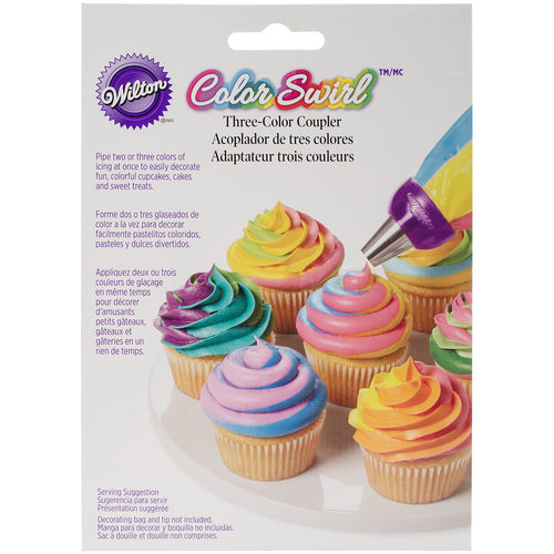 Color Swirl 3-Color Coupler