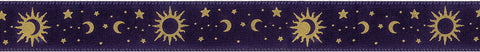Offray Satin Celestial Ribbon 5/8"X12'