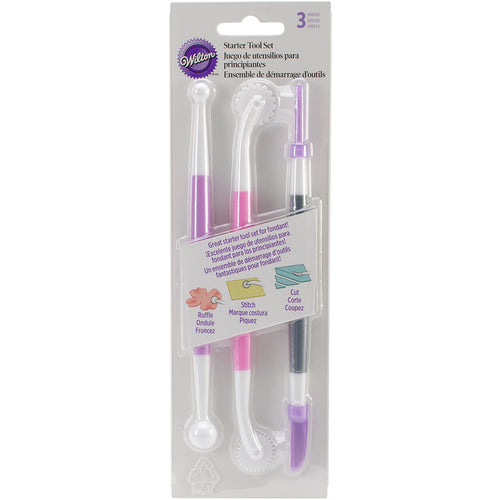 Fondant & Gum Paste Tool Set 3/Pkg