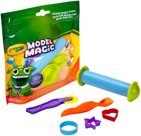 Crayola Model Magic Shape 'N Cut Tools 6/Pkg
