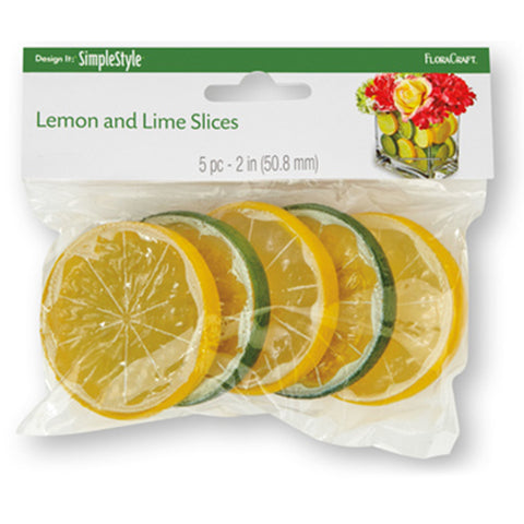 Floracraft Design It Simple Decorative Fruit 5/Pkg