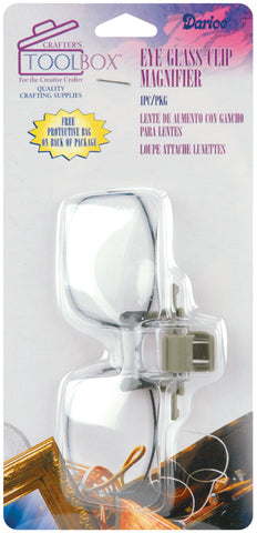 Darice Eyeglass Clip Magnifier