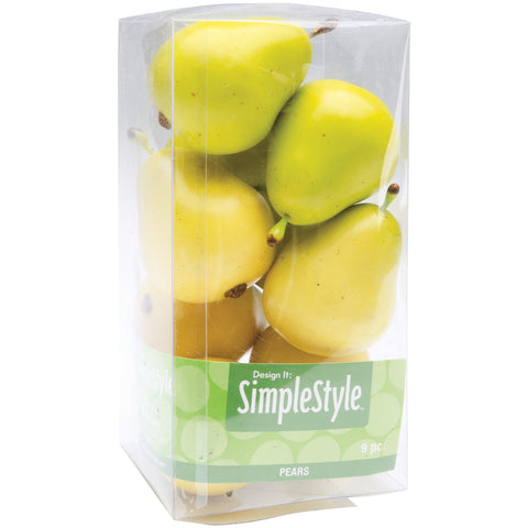 Floracraft Design It Simple Decorative Fruit 9/Pkg