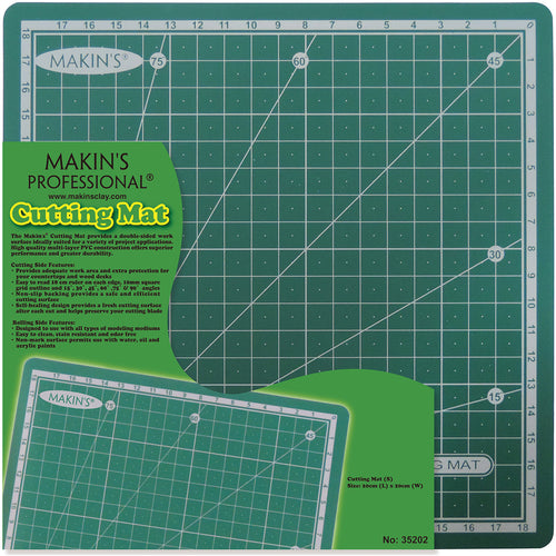 Makin's Clay Cutting Mat 7.87"X7.87"