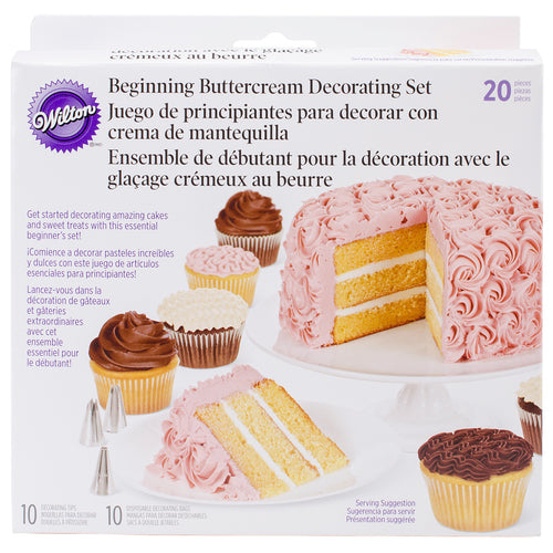 Beginning Buttercream Decorating Set 20pcs