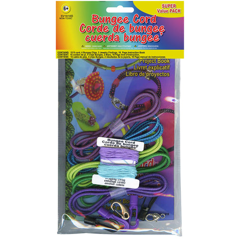 Bungee Cord Super Value Pack 3' 5/Pkg