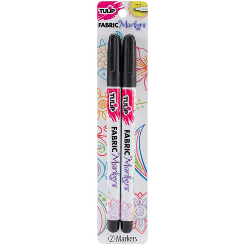 Tulip Writer Fabric Markers 2/Pkg