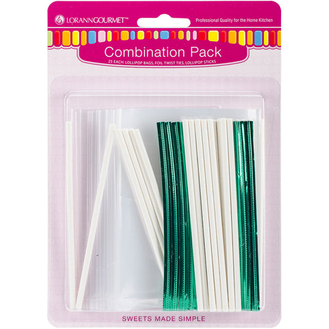 Sweet Shoppe Sticks, Ties & Bags 25/Pkg