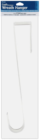 Plastic Door Wreath Hanger 12"