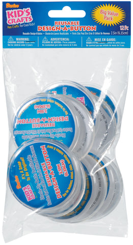 Design-A-Button 2.5" 12/Pkg
