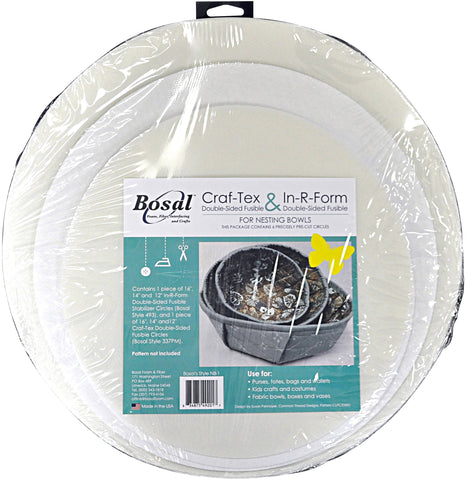 Bosal Craf-Tex & In-R-Foam Nesting Bowls