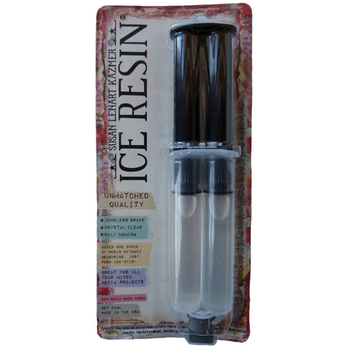 Ice Resin 25ml Plunger Syringe W/Locking Cap
